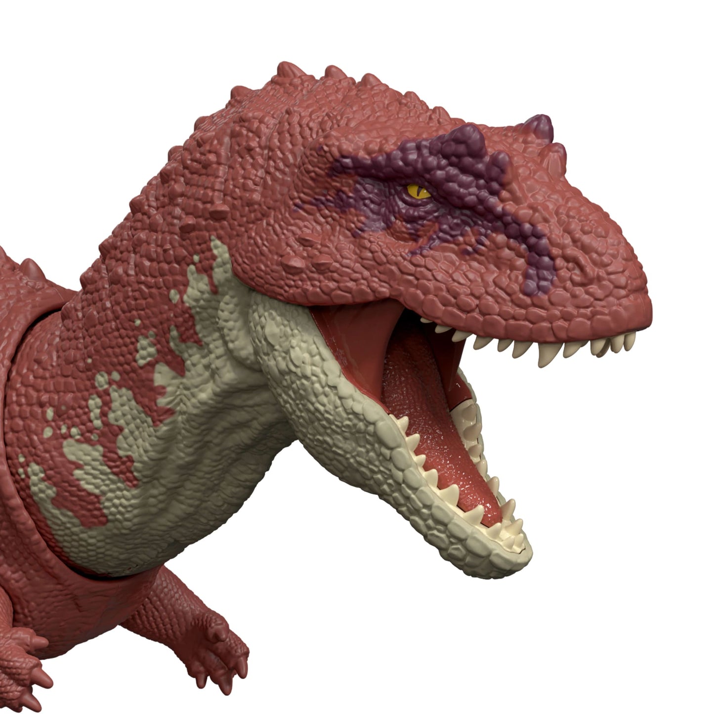 Jurassic World Rebirth Wild Roar Aucasaurus Dinosaur Toy, Tail Controlled Attack Chomp & Sound