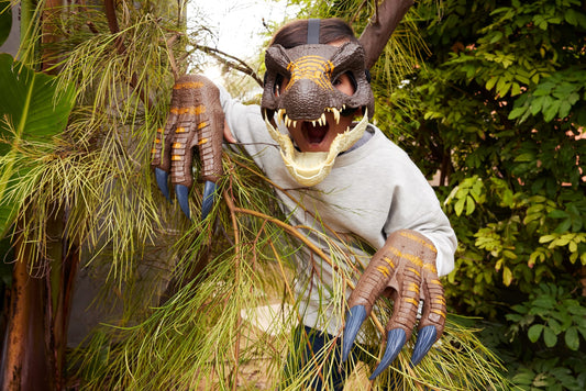 Jurassic World Rebirth Spinosaurus Dinosaur Mask, Role-Play Head Wear, Movie-Inspired Costume Gear