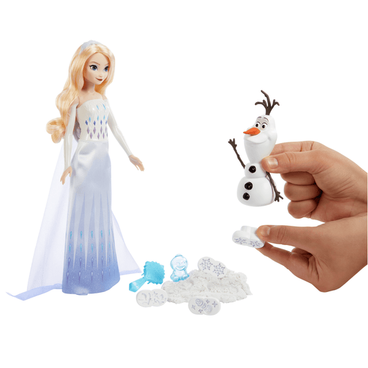 Disney La Reine des Neiges Aventures D’Elsa et D’Olaf, 4Tampons
