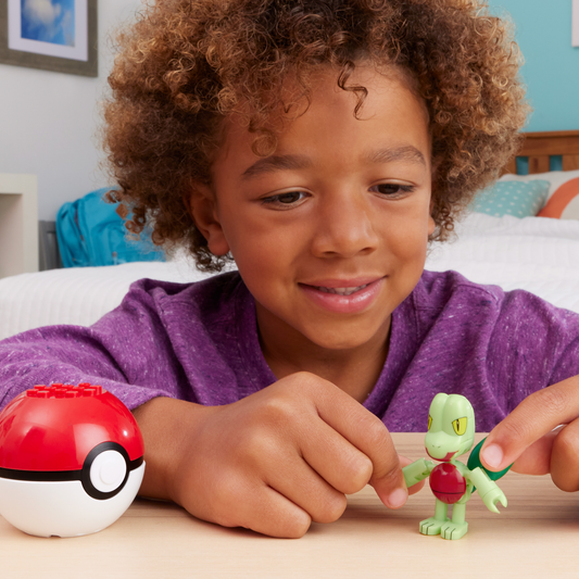 Mega Pokémon Figurine Articulée Arcko, 22Pièces