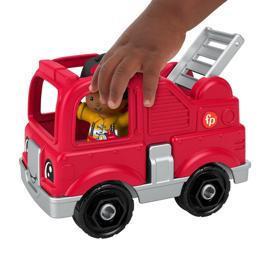 Fisher-Price Little People Camion de Pompiers et Figurine