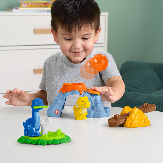 Fisher-Price Little People Le Terrain de Jeu des Dinosaures