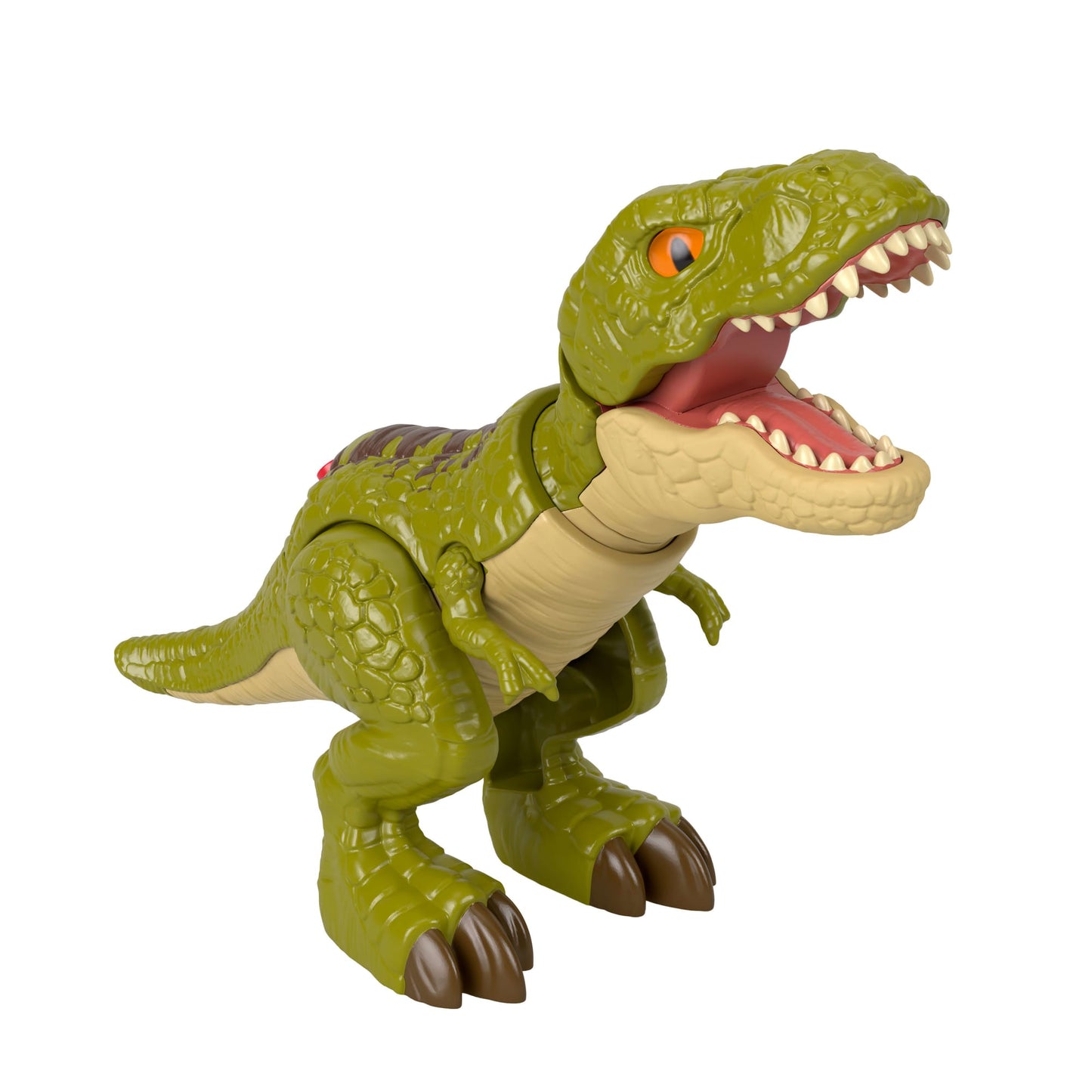 Fisher-Price Imaginext Jurassic World Rebirth Tyrannosaurus Rex Dinosaur Action Figure With Motion