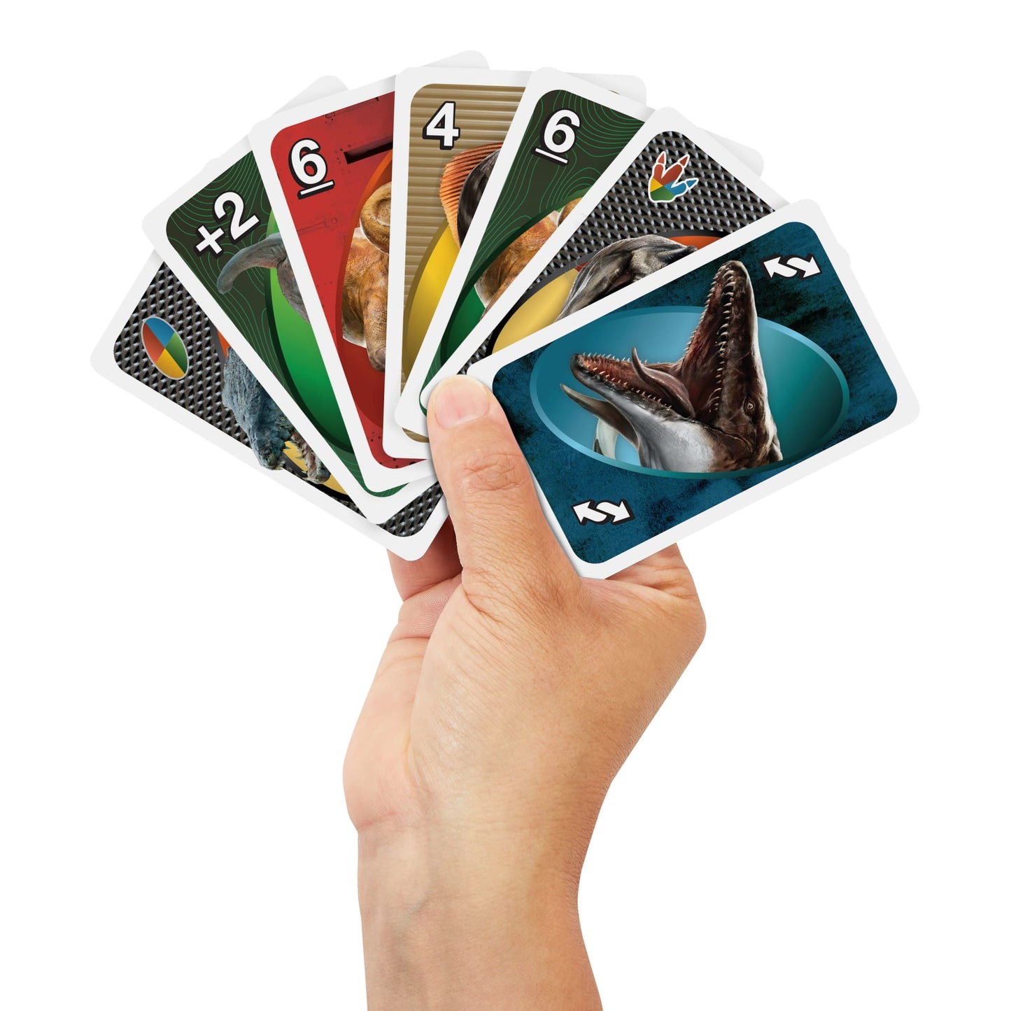 UNO Jurassic World Rebirth Card Game For Kids, Family & Adult Game Nights