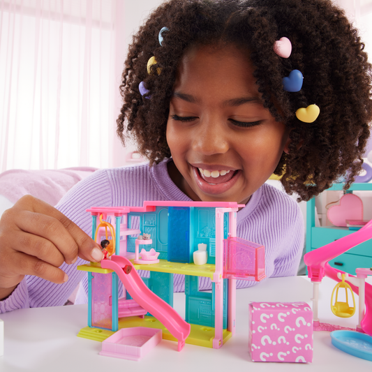 Barbie  Mini Barbieland  Coffrets  Maison de Poupée, Poupée 3,81 Cm