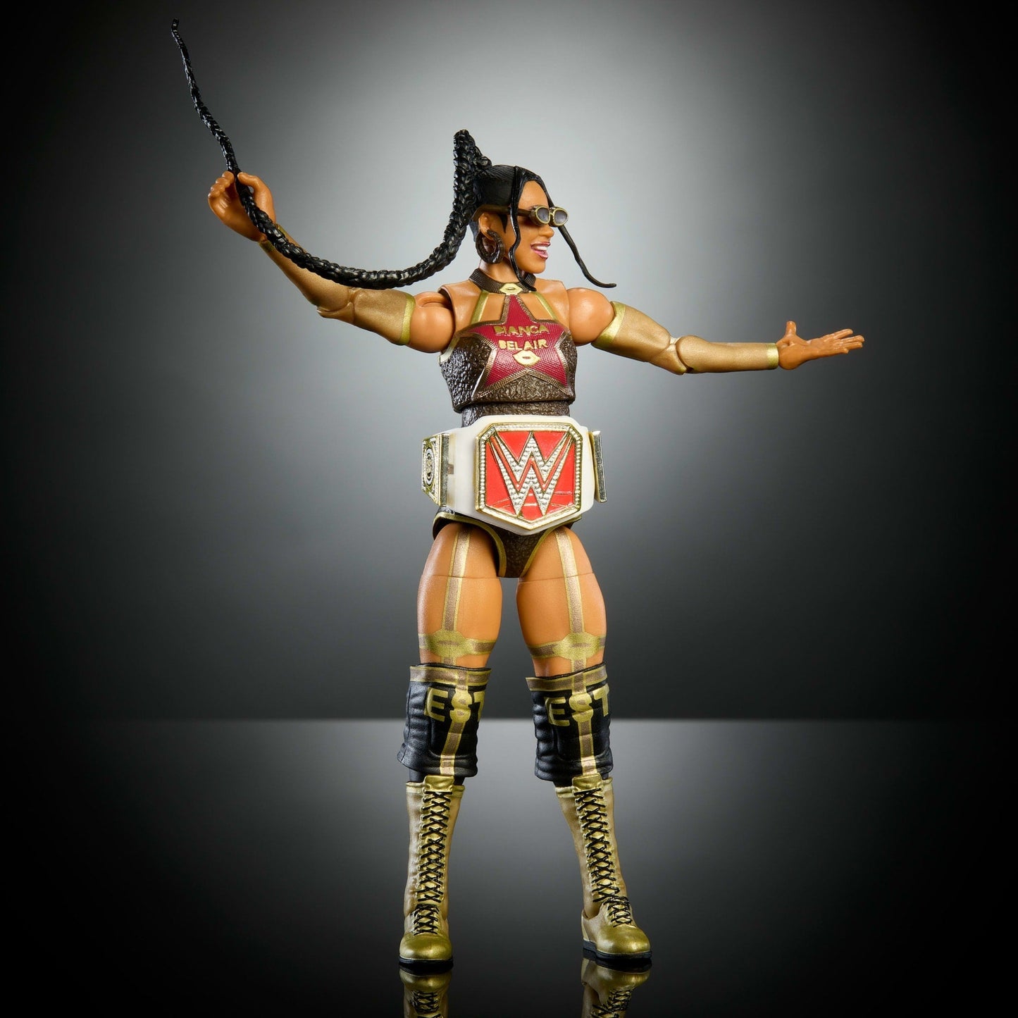 Wwe-Élite Wrestlemania-Bianca Belair-Figurine Premium Live Event