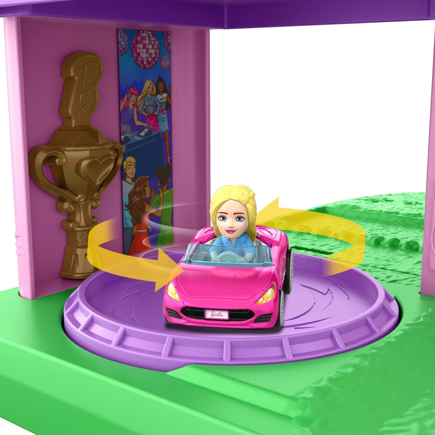 Hot Wheels  Racerverse  Coffret Piste  Course Spirale Barbie