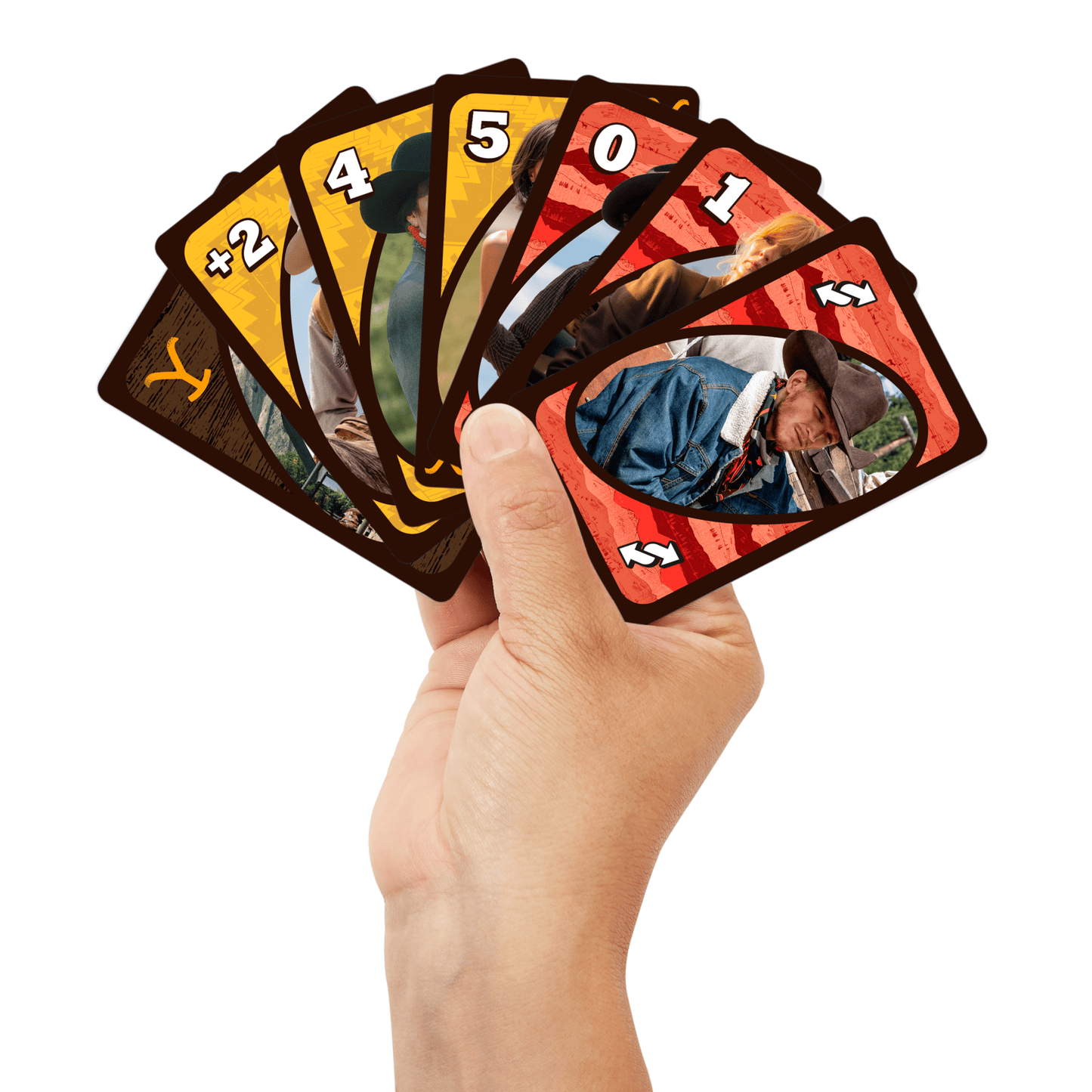 UNO Yellowstone Card Game For Kids, Adults & Family Night With Deck Inspired By The TV Show